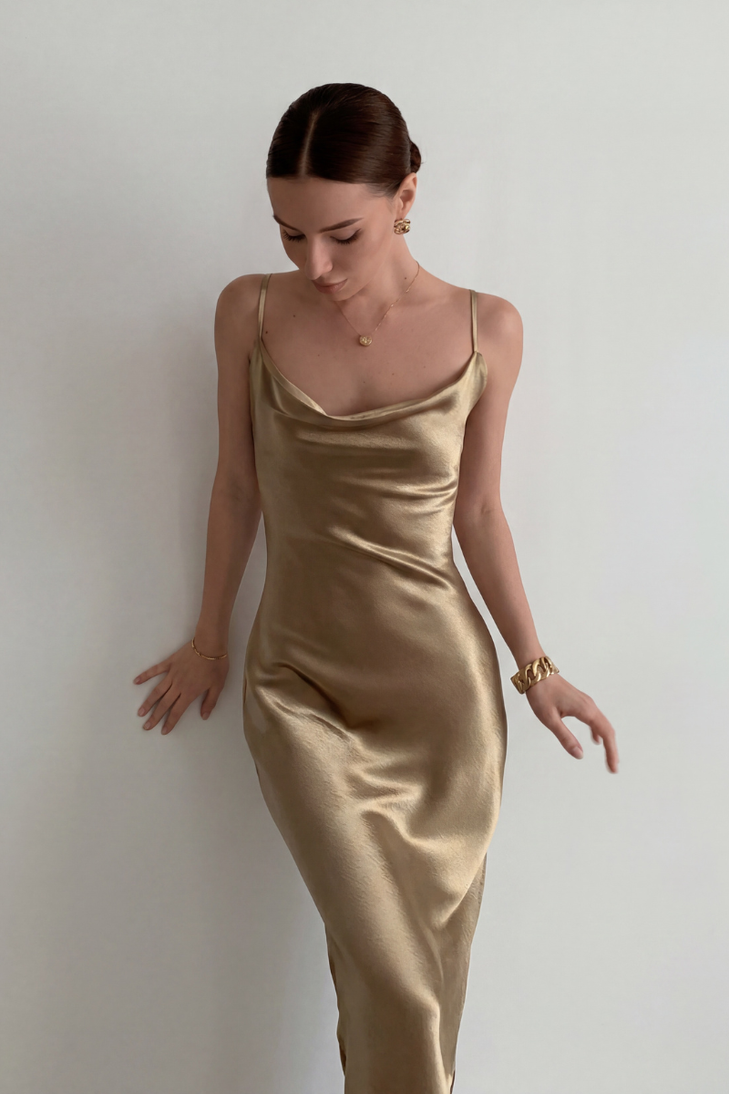 gold dress on sale LaDivine S538 Gold 8 Sale The Dress Outlet
