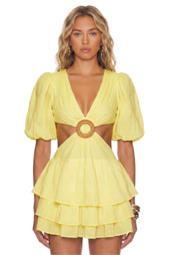 Paloma Dress - Lemon