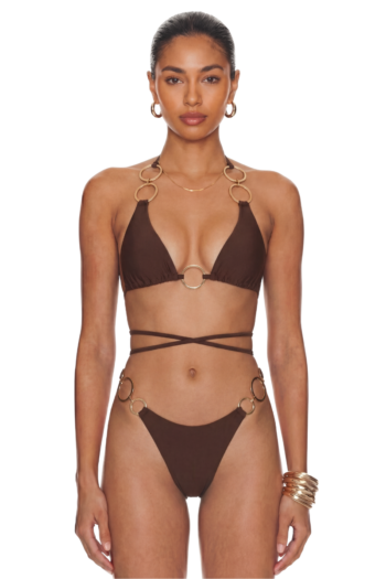 Final Sale Estelle Bikini Set - Chocolate