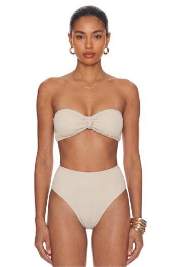 Final Sale Exuma Bikini Set - Sand Crinkle