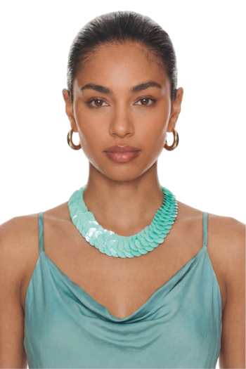 Mirage Shell Necklace - Seafoam
