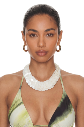 Mirage Shell Necklace - White
