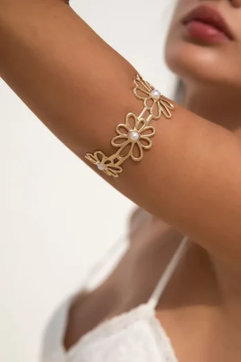 Final Sale Fleur Bracelet - Gold