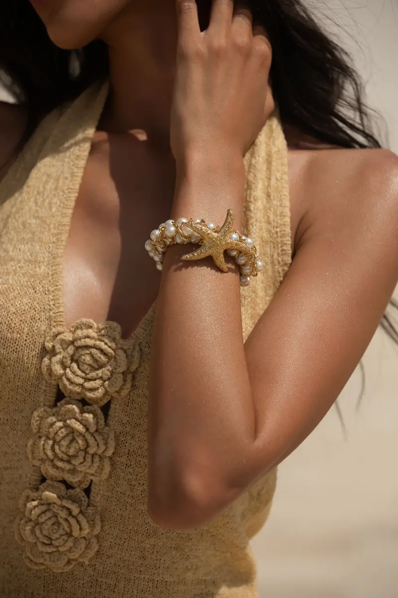 Final Sale Marina Starfish Bracelet - Gold