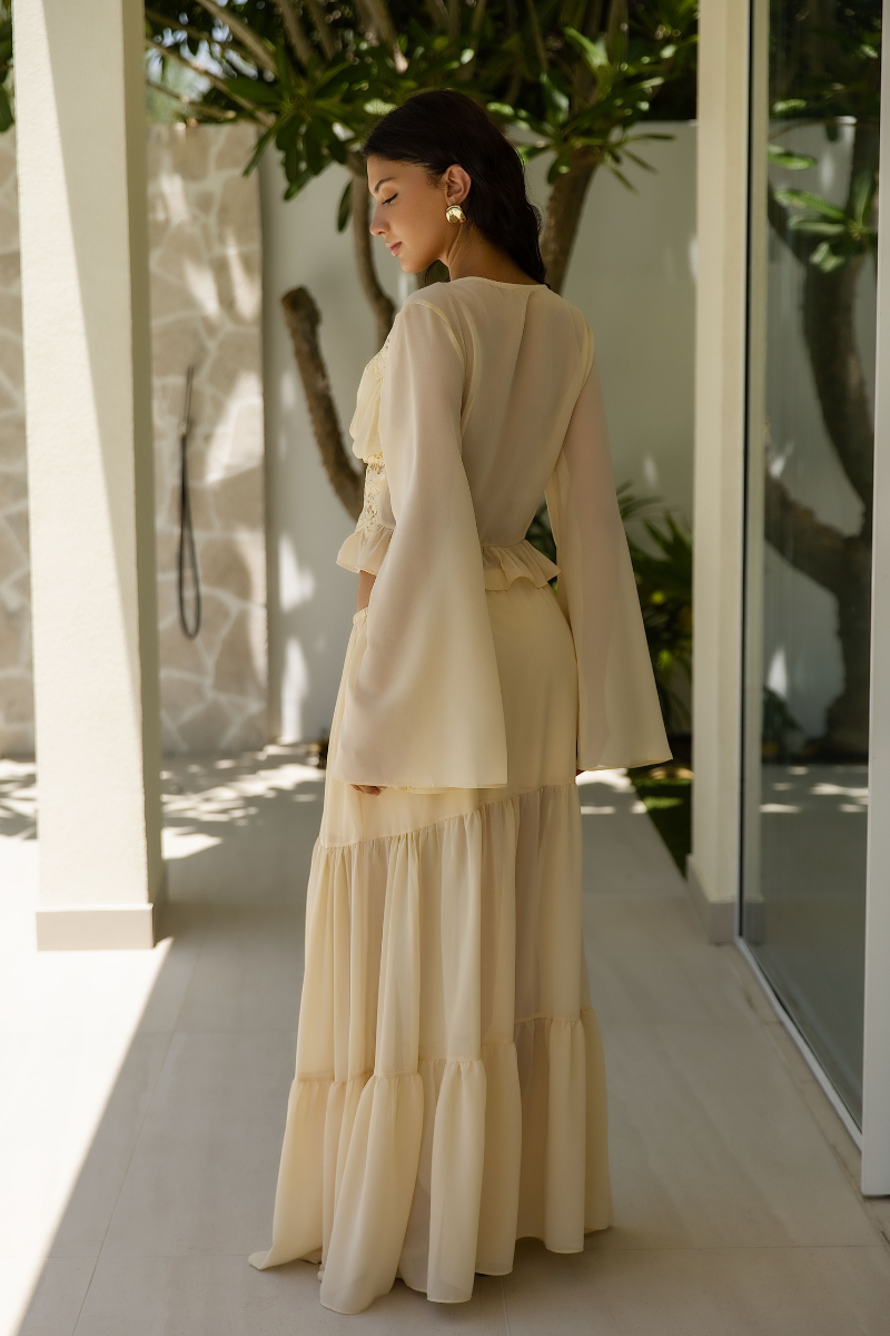 Sascha Two-Piece Set- Butter Lemon - Image 4