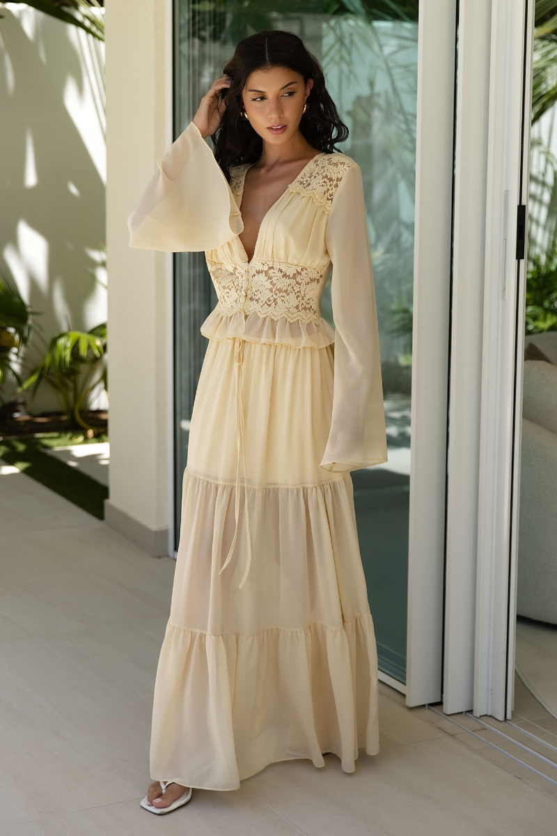 Sascha Two-Piece Set- Butter Lemon - Image 3