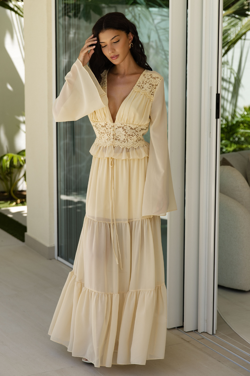 Sascha Two-Piece Set- Butter Lemon